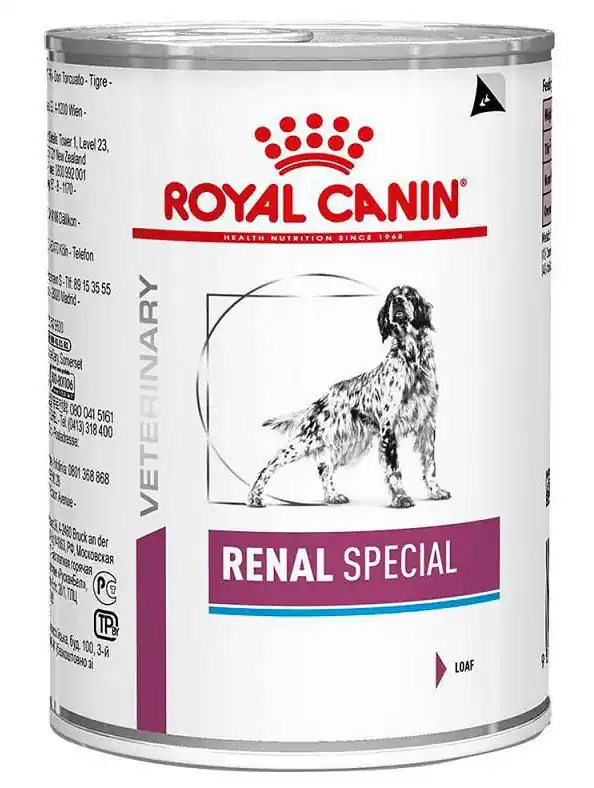 Royal Canin Vet Renal Special Mokra Karma dla psa op. 410g Szybka wysyłka