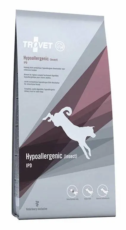 Zamów dziś Trovet Hypoallergenic Insect IPD Sucha Karma dla psa op. 2x10kg MEGA-PAK