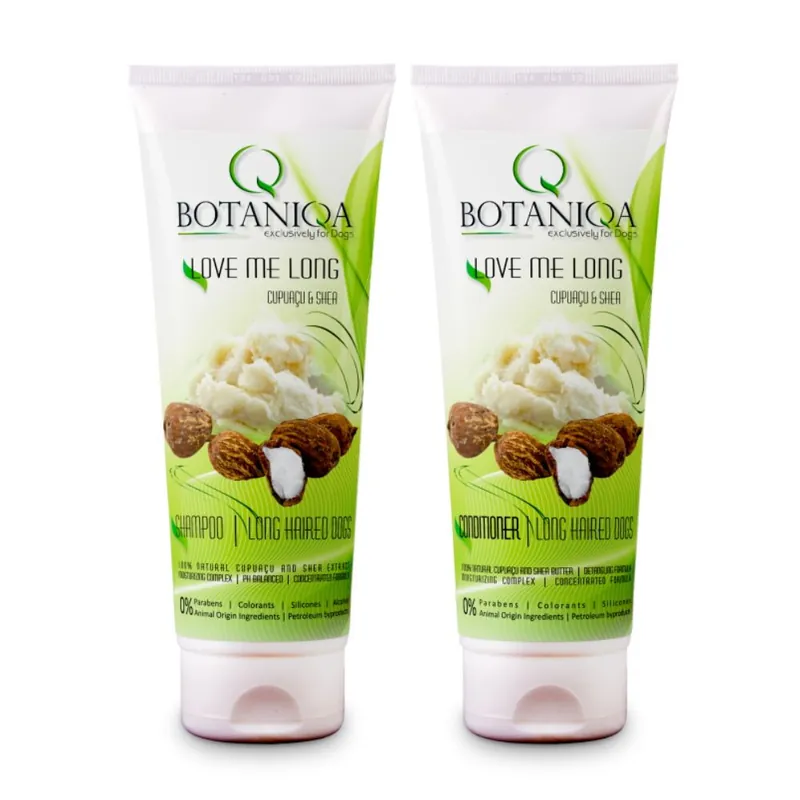 Zestaw kosmetyków Botaniqa Love Me Long szampon + odżywka dla psów długowłosych, 2x250 ml Ekspresowa dostawa