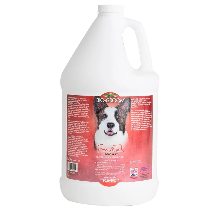Bio-Groom Flea & Tick 3,8 l - szampon przeciw pchłom i kleszczom Niska cena