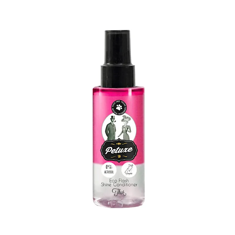 Oferta limitowana Petuxe Flash Shine Conditioner Thor 100 ml - odżywka dwufazowa dla wszystkich rodzajów sierści
