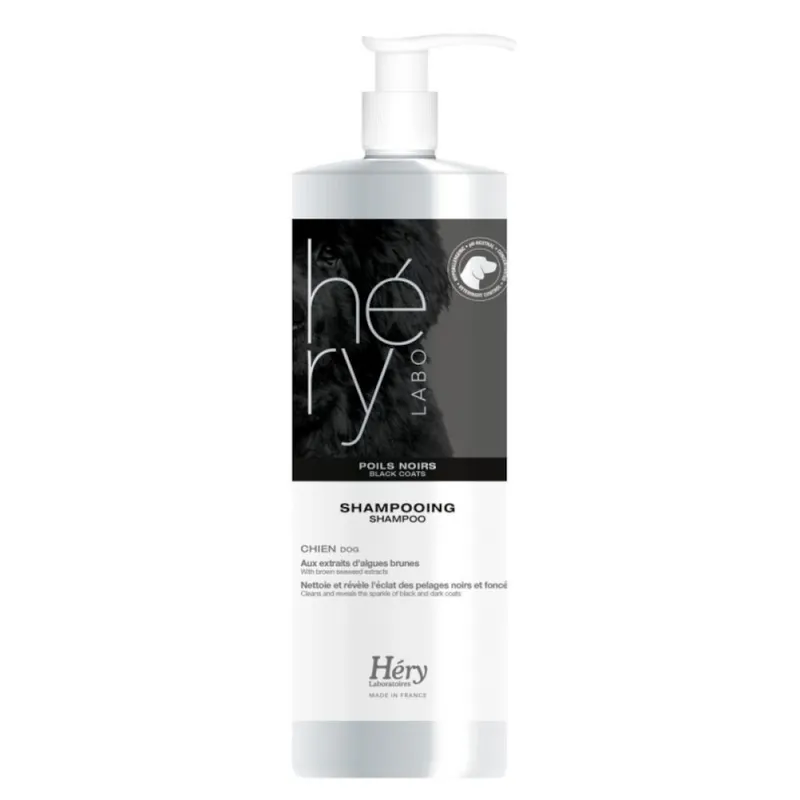 Tylko dziś Hery Poils Noirs Shampooing 1 l - szampon intensyfikujący kolor czarny i ciemny