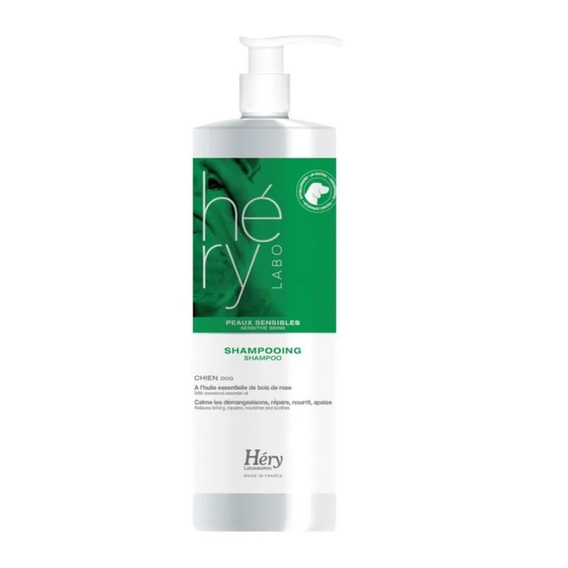 Wyjątkowa oferta Hery Peaux Sensibles Shampooing 1 l - szampon regenerujący do zniszczonej sierści
