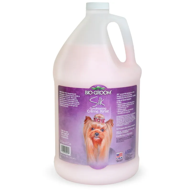 Hit cenowy Bio-Groom Silk Creme Rinse Conditioner 3,8 l - odżywka nawilżająca kremowa