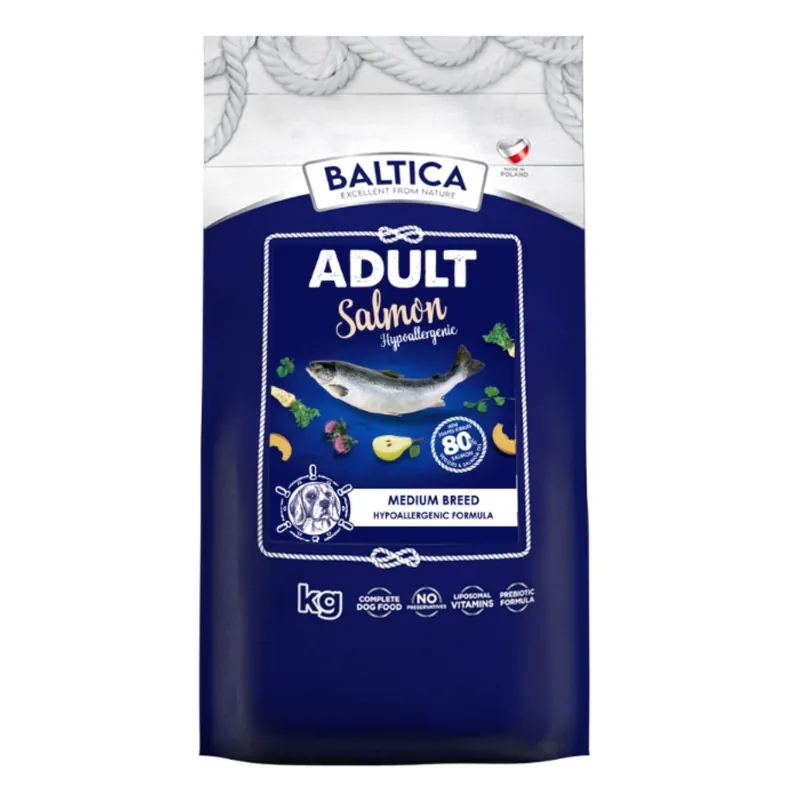 Baltica Adult Salmon Hypoallergenic M Wysoka jakość