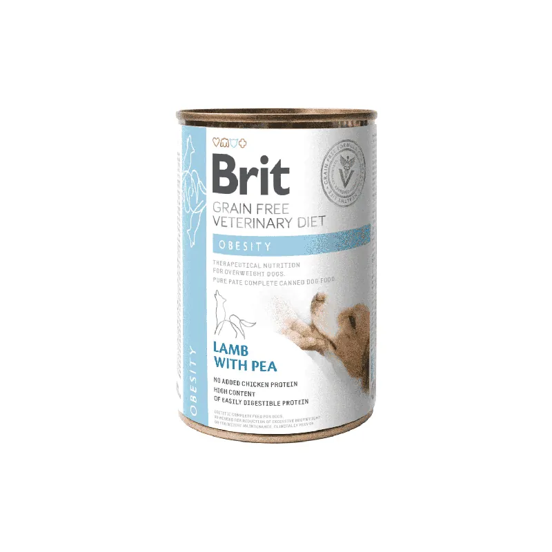Hit sprzedaży Brit GF Veterinary Diets Dog Obesity 400g