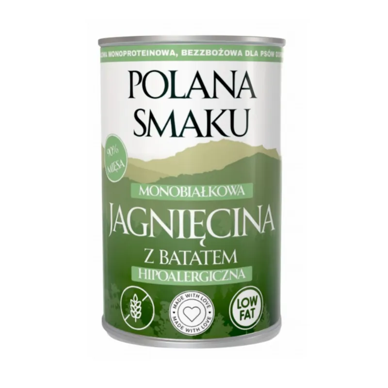 Wyjątkowa oferta Polana Smaku LIGHT – Jagnięcina z batatem 400 g