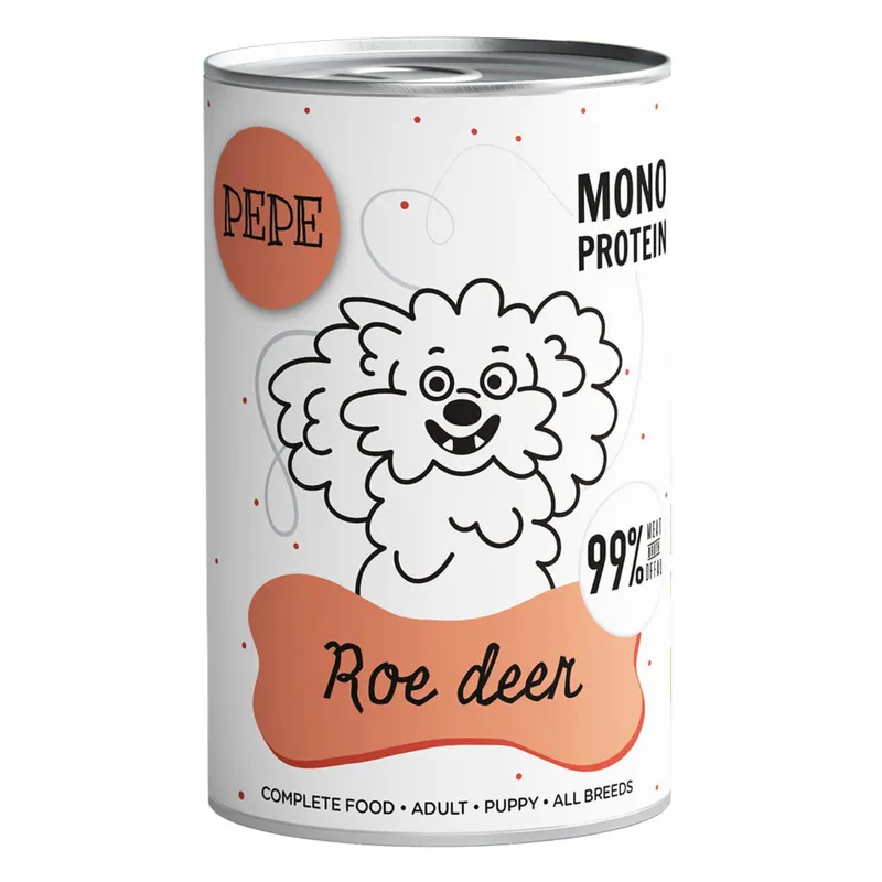 Pepe Mono Protein Roe Deer – Sarna Łatwy zwrot