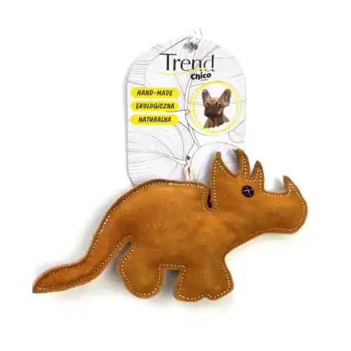 Bestseller Chico Trend Zabawka DINO ze sk贸ry 26cm - zabawki dla ps贸w