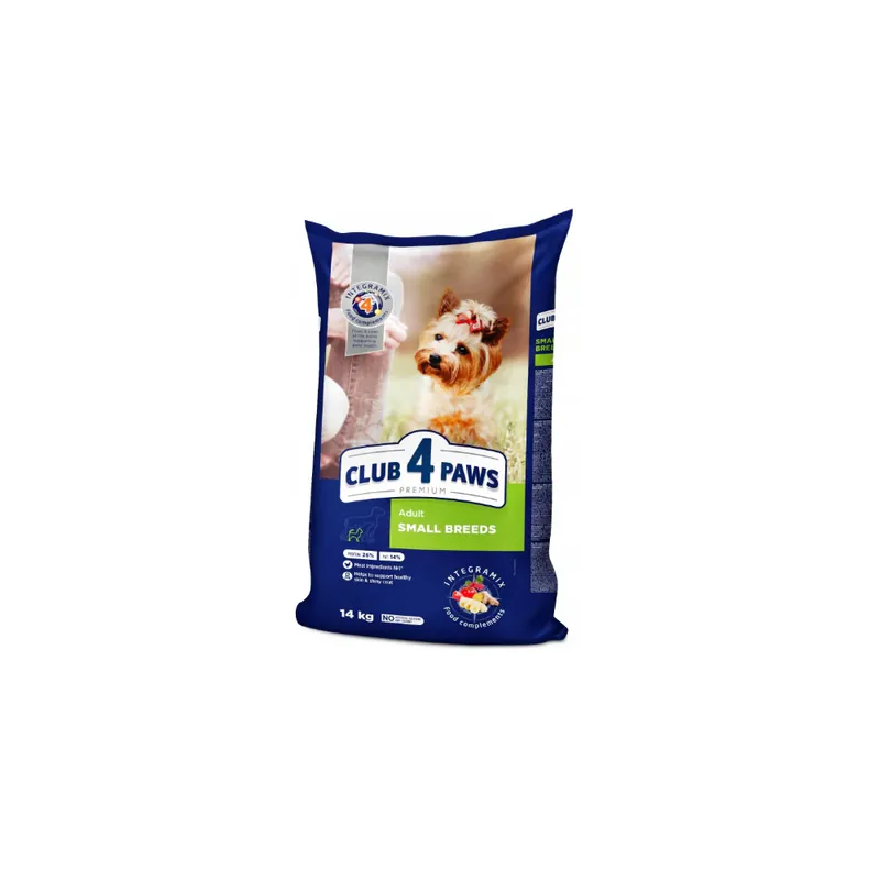 Club 4 Paws dla Dorosłych Psów Małych Ras 14 kg Darmowy zwrot