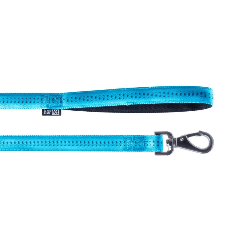 Ostatnia szansa Smycz Soft Style Happet turkusowa XL 2.5 cm