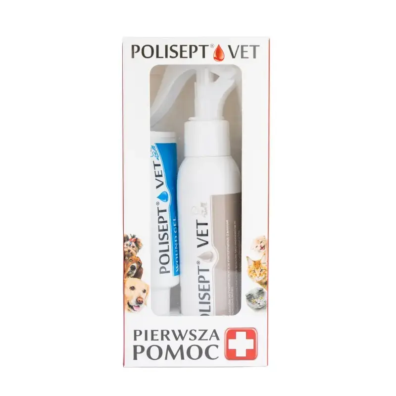Popularny Polisept Vet Pierwsza Pomoc 100+30 ml