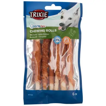 TRIXIE DENTA FUN CHICKEN CHEWING ROLLS PRZYSMAK DLA PSA Hit cenowy