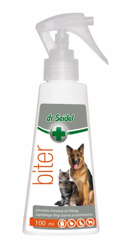 Dr Seidel Biter Płyn przeciwko obgryzaniu przedmiotów 100ml Oferta