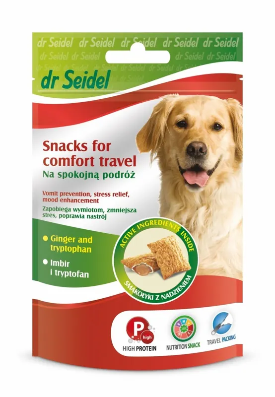 Do wyczerpania zapasów Dr Seidla Snack Smakołyki na spokojną podróż 90g