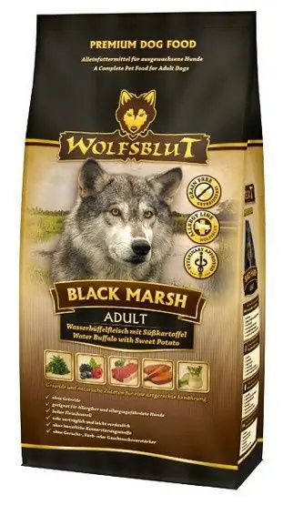 Wolfsblut Dog Black Marsh- bawół i dynia Darmowy zwrot