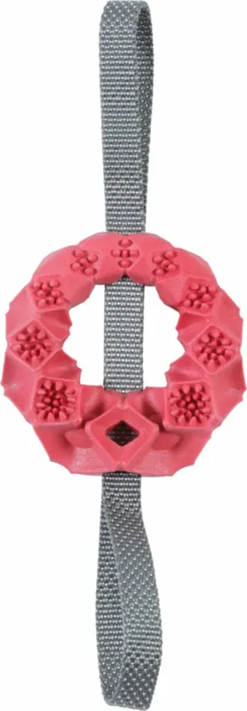 Nowy Zolux Outdoor pierścień z gumy TPR wytrzymała zabawka dla psa 11cm
