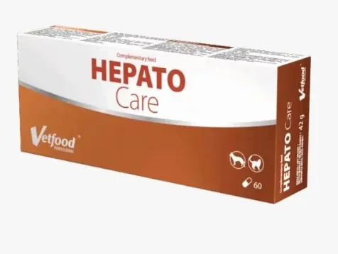 Szybka wysyłka Vetfood Hepato Care wspiera komórki wątroby u psów i kotów 60 kaps.