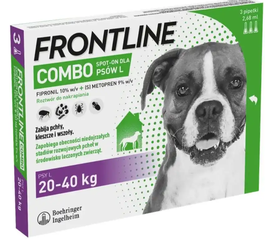 Okazja Frontline Combo Spot On Pies L 20-40 kg dla psa