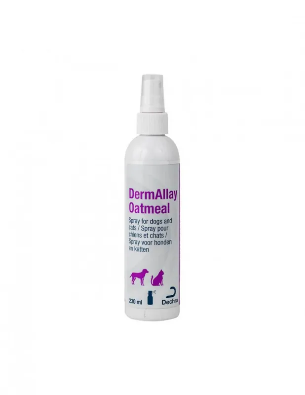 Wyprzedaż Dechra Veterinary DermAllay Oatmeal kojąco-nawilżająca odżywka z wyciągiem z owsa w sprayu bez spłukiwania 230ml