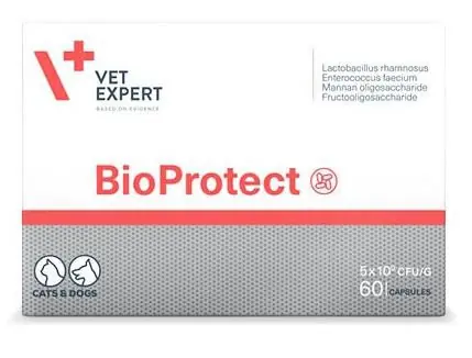 Nowy Vet Ekspert BioProtect 200 mg - zaburzenie przewodu pokarmowego 60 kapsułek