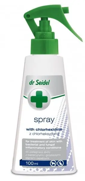 Bezpieczna płatność Dr Seidel spray z chlorheksydyną 100ml