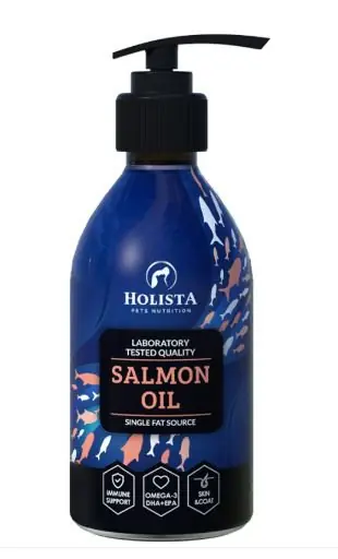 Sprawdź teraz Holista Salmon Oil najwyższej jakości olej otrzymywany ze świeżego łososia atlantyckiego